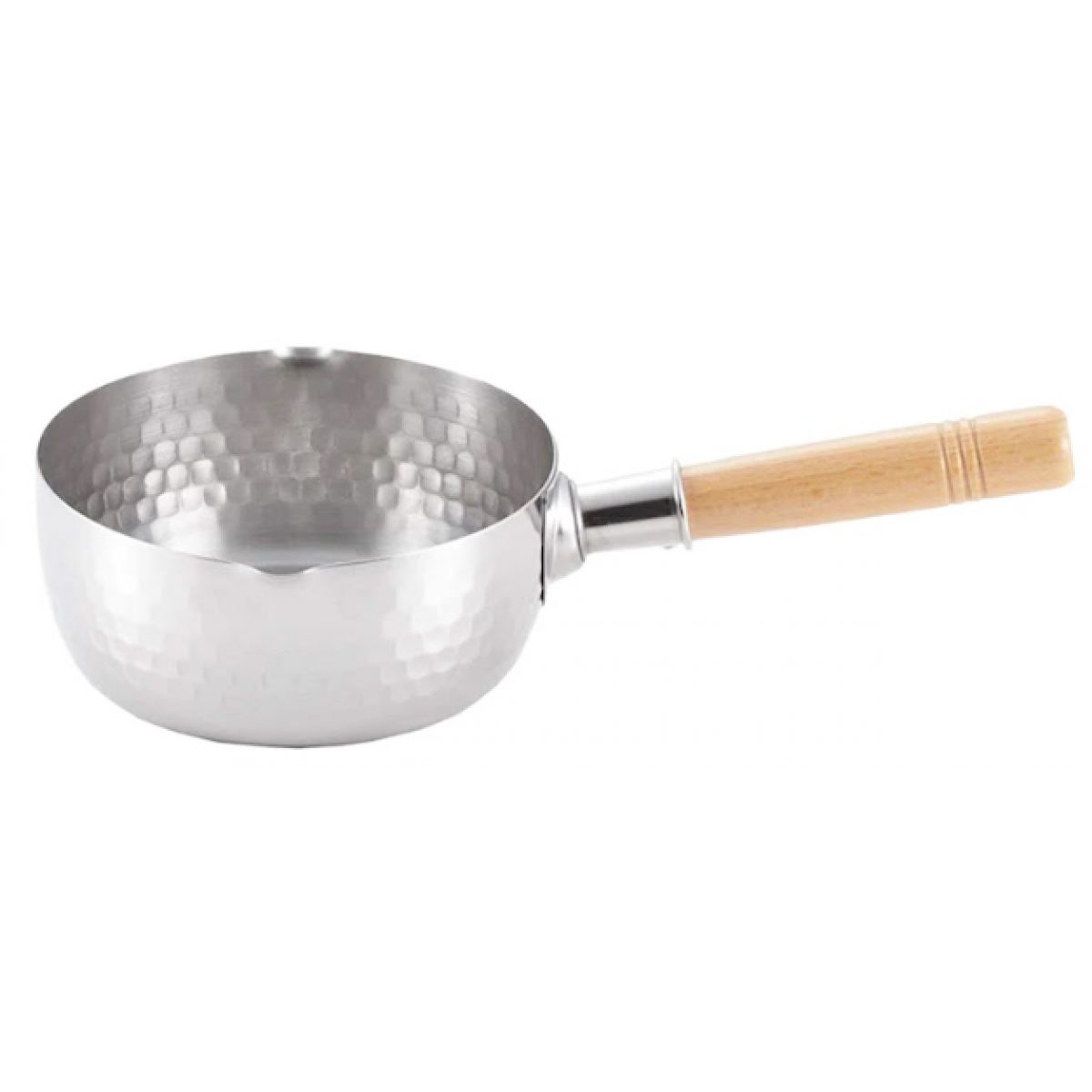 Yoshikawa 吉川 18cm 不鏽鋼木製單柄雪平鍋 (天然木柄) Yoshikawa 吉川 18cm 不鏽鋼木製單柄雪平鍋 (天然木柄)